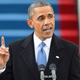 President Barack Obama takes the oath of office for his second term. (Jewel Samad/AFP/Getty Images)